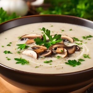 choice of cream soup mushroom